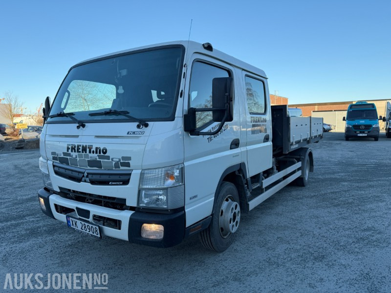 2020 Mitsubishi Fuso Canter krokbil med lav km! - Крюковой мультилифт: фото 1