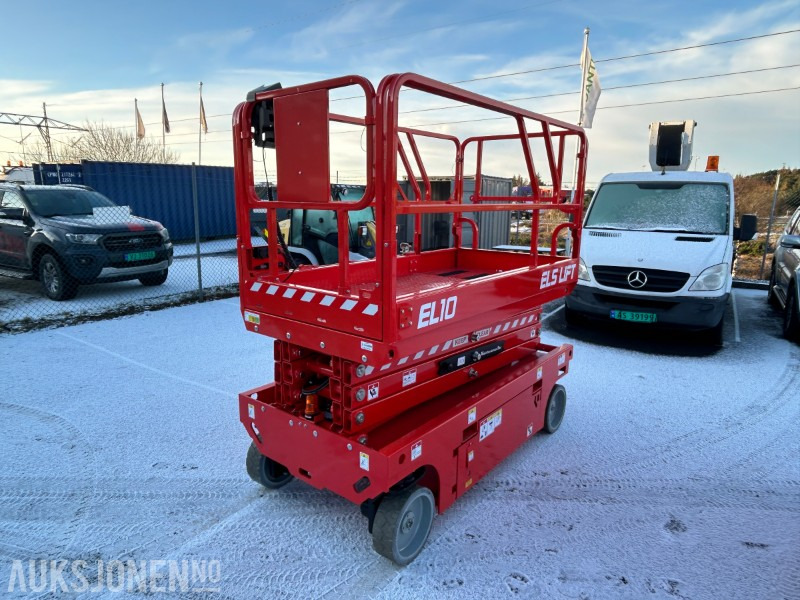 2021 ELS LIFT EL10 sakselift - KUN 1,2 timer - nye batterier - Подъёмник: фото 1 2021 ELS LIFT EL10 sakselift - KUN 1,2 timer - nye batterier - Подъёмник: фото 1