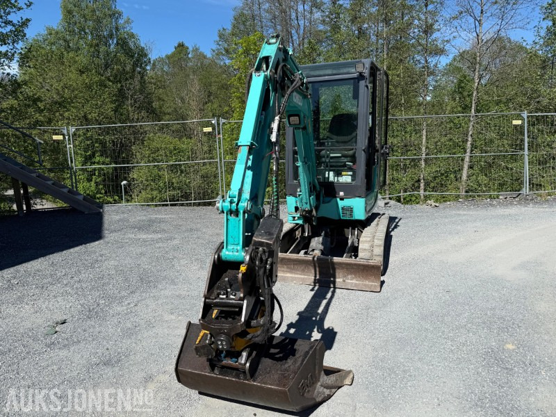 Kobelco SK22 minigraver, Engcon Tiltrotator, pigghammer, 2 skuffer, lys - Экскаватор: фото 2 Kobelco SK22 minigraver, Engcon Tiltrotator, pigghammer, 2 skuffer, lys - Экскаватор: фото 2