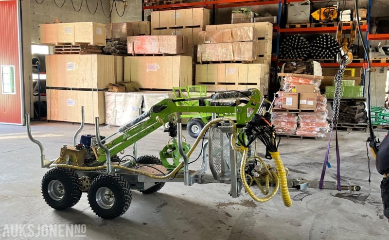 Сельскохозяйственная техника 2022 AFKA-REACH LT350C Tømmerhenger med kran, 3,5 m utlegg 200 kg, Robson drift, rammestyring og hydraulisk vinsj: фото 1