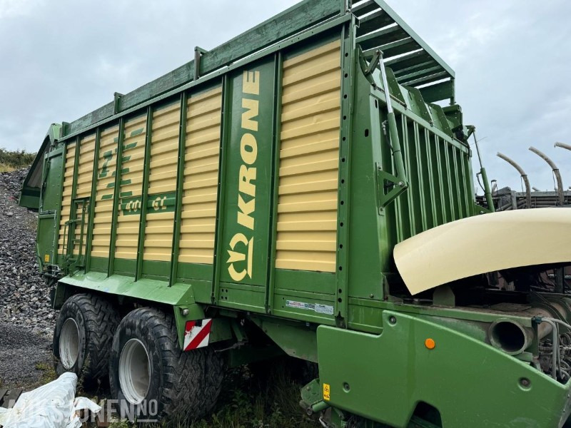 Сельскохозяйственная техника 2015 Krone ZX 400-GL - 40m3 Lessevogn: фото 1
