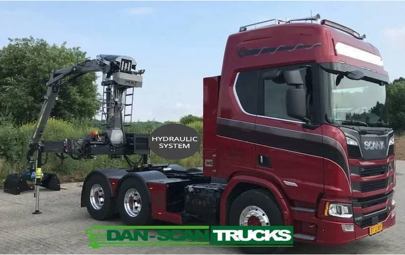 Scania R650 V8 NGS Special Interior. Crane on looks . 6x4 - Тягач: фото 4 Scania R650 V8 NGS Special Interior. Crane on looks . 6x4 - Тягач: фото 4