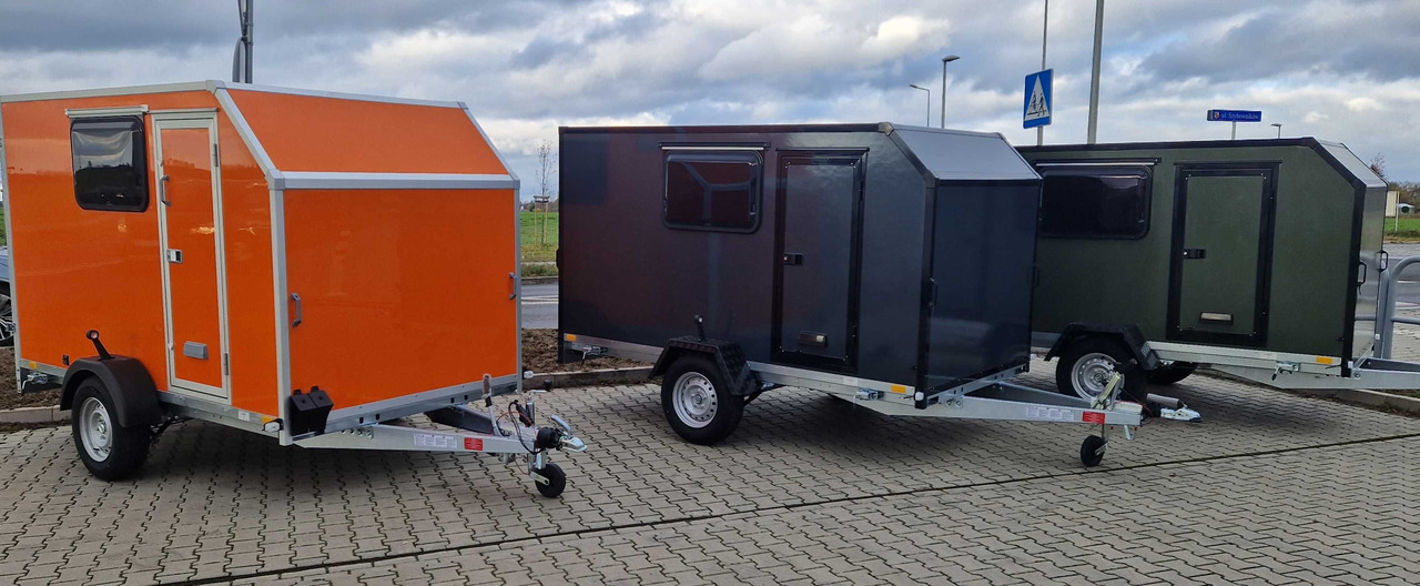 Minicamp Everest Lekki mały kemping camper DMC 600 do 1000kg NOWA - Прицеп дача: фото 1