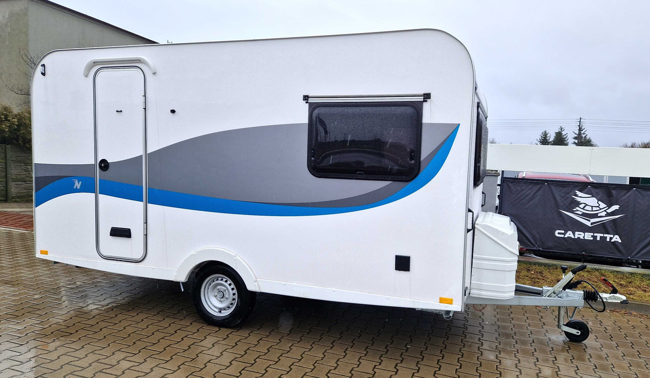 Nowy N-LAZUR Niewiadów od ręki dla 4os. - Прицеп дача: фото 1