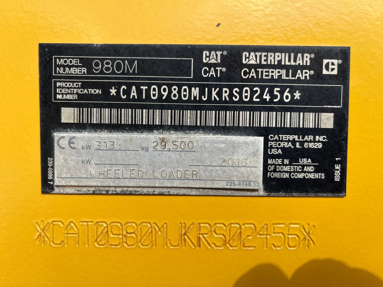 Caterpillar 980M в лизинг Caterpillar 980M: фото 21