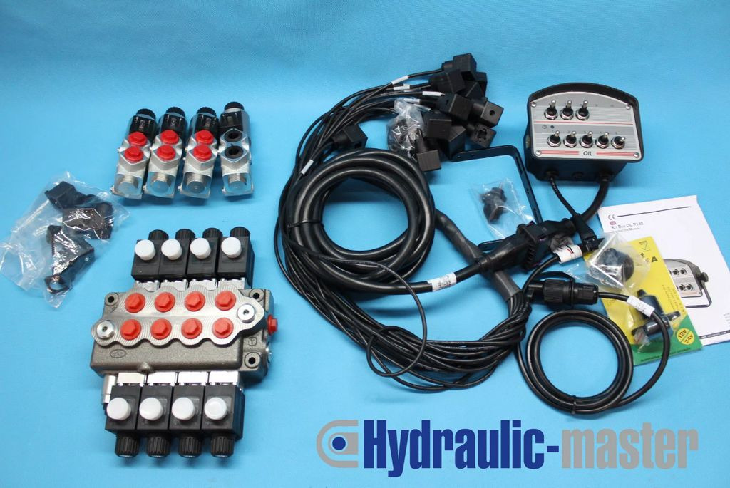 Погрузочно-разгрузочная техника Hydraulic valve Walvoil 4 section 60 l/min 16gpm 12V with 4 float section + cont Walvoil SDE060/4/AN1: фото 1 Погрузочно-разгрузочная техника Hydraulic valve Walvoil 4 section 60 l/min 16gpm 12V with 4 float section + cont Walvoil SDE060/4/AN1: фото 1