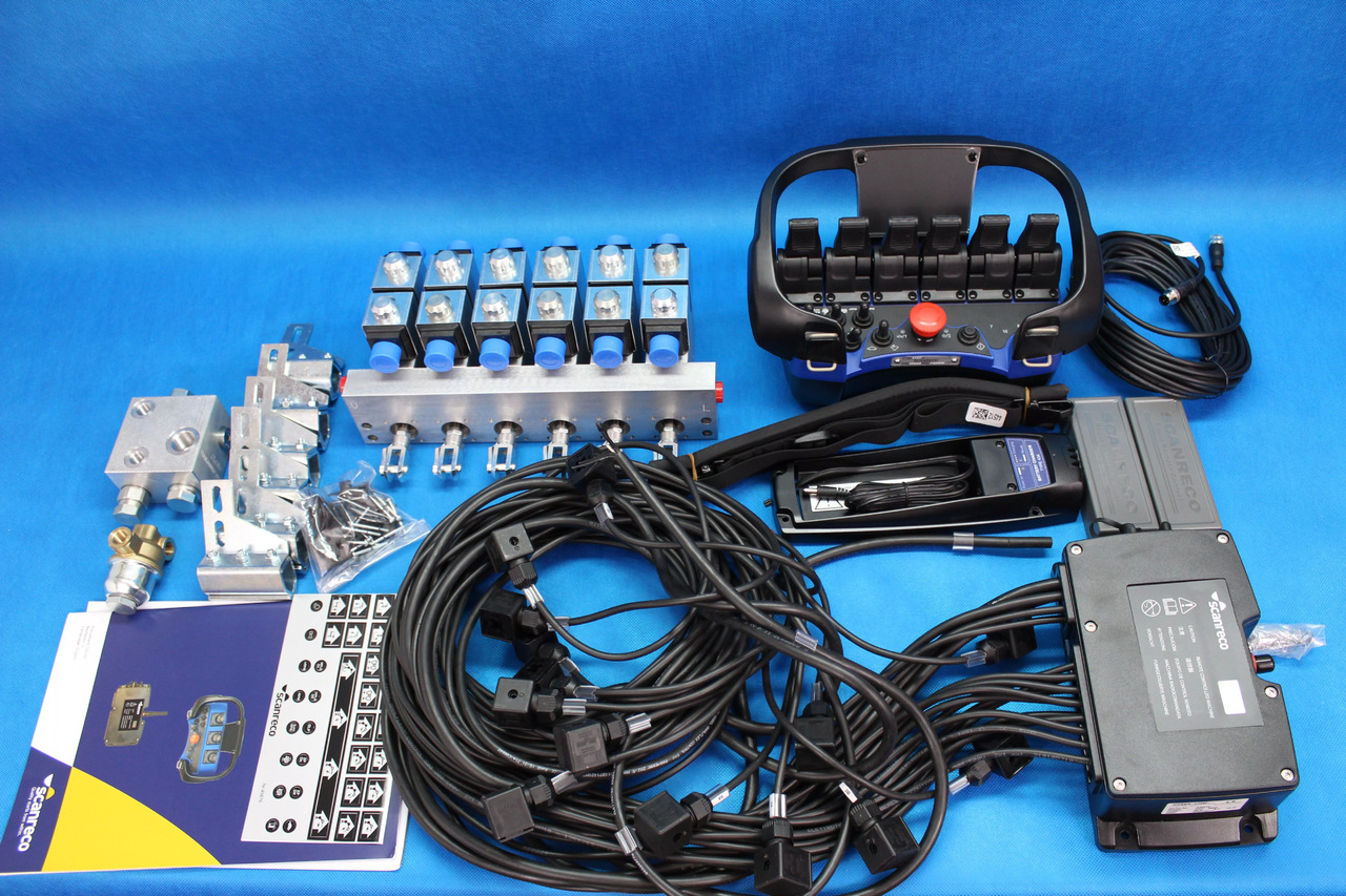 Scanreco RC400 G2B 6 Functions + Retrofit Kit for crane with valve without solenoids Fassi Hiab Palfinger 12/24V - Строительная техника: фото 1 Scanreco RC400 G2B 6 Functions + Retrofit Kit for crane with valve without solenoids Fassi Hiab Palfinger 12/24V - Строительная техника: фото 1
