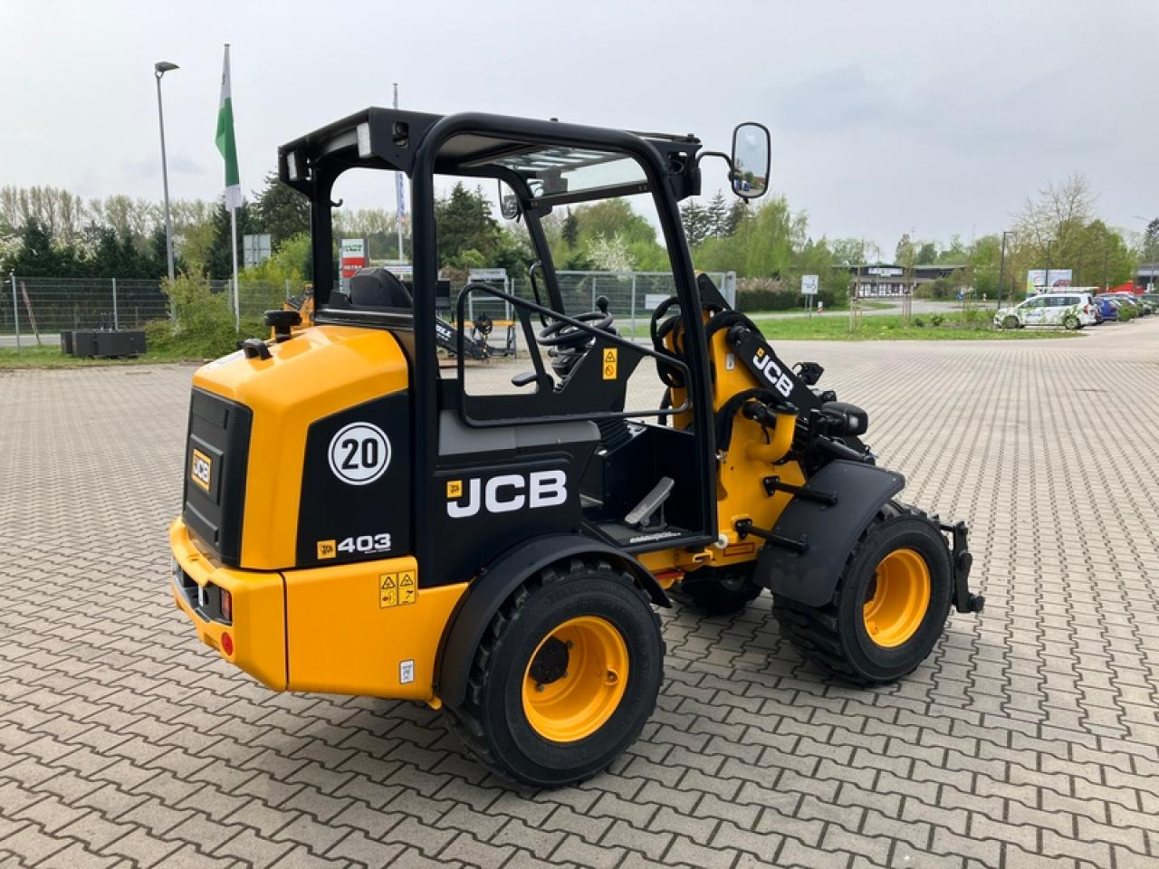 JCB 403 AGRI SMART POWER EURO-AUFNAHME - Колёсный погрузчик: фото 3 JCB 403 AGRI SMART POWER EURO-AUFNAHME - Колёсный погрузчик: фото 3
