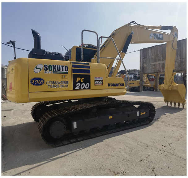 Cheap sale used excavator Komatsu PC200-8 medium crawler excavator 20 ton excavator used - Экскаватор: фото 1 Cheap sale used excavator Komatsu PC200-8 medium crawler excavator 20 ton excavator used - Экскаватор: фото 1