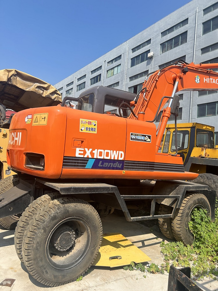 HITACHI Hitachi EX100WD wheel excavator - Колёсный экскаватор: фото 5 HITACHI Hitachi EX100WD wheel excavator - Колёсный экскаватор: фото 5
