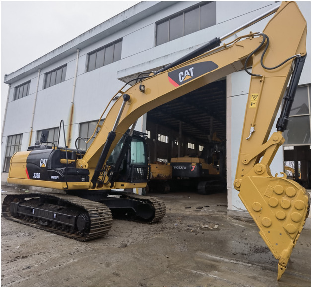 High Quality and Good Condition Used Caterpillar Cat 336D Excavator for sale in shanghai yard - Экскаватор: фото 1