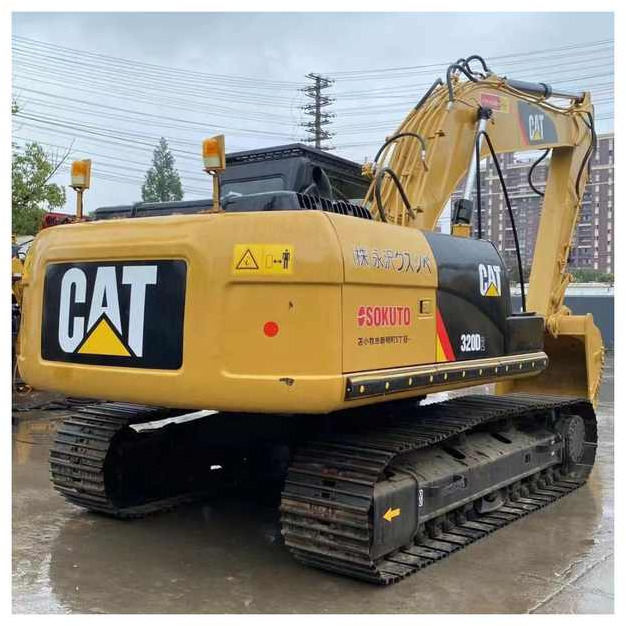 Used cheap hydraulic crawler excavator 20 ton caterpillar 320D2 excavator for sale - Гусеничный экскаватор: фото 1