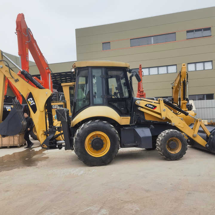 Caterpillar 420F backhoe loader CAT 420F second hand backhoe loader JCB 3CX 4CX cheap for sale - Экскаватор-погрузчик: фото 1 Caterpillar 420F backhoe loader CAT 420F second hand backhoe loader JCB 3CX 4CX cheap for sale - Экскаватор-погрузчик: фото 1