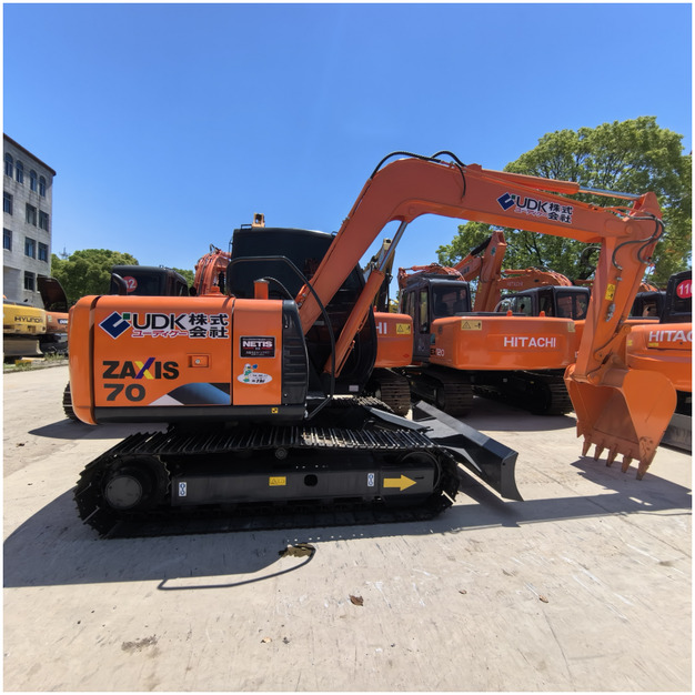 Used excavator Second-hand Hitachi ZX70 Excavator with high quantity and good performance for cheap sale - Экскаватор: фото 1