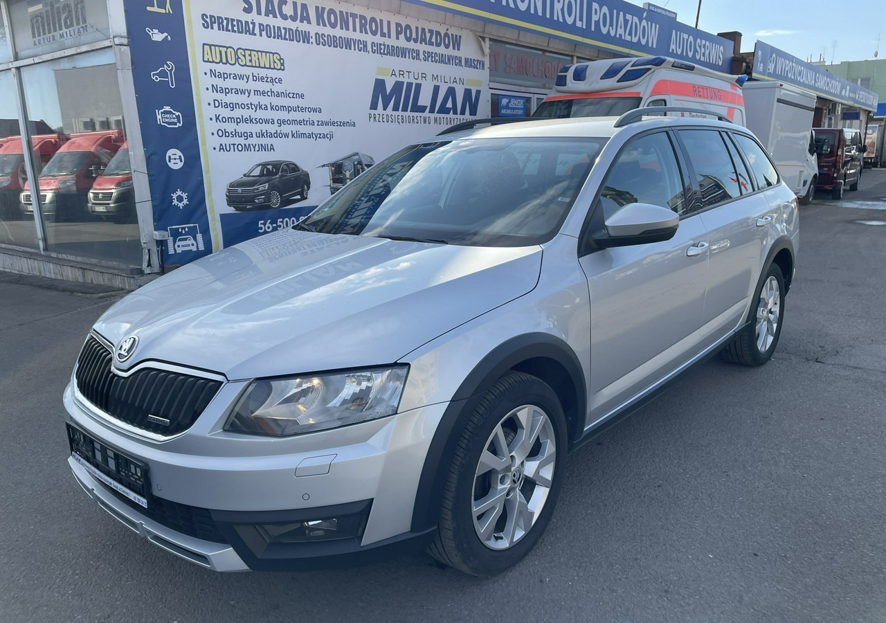 Skoda Octavia III Skoda Octavia 4X4 Scout 2.0 TDI -150KM Model 2017 Bezwypadkowa FV 23 - Легковой автомобиль: фото 1 Skoda Octavia III Skoda Octavia 4X4 Scout 2.0 TDI -150KM Model 2017 Bezwypadkowa FV 23 - Легковой автомобиль: фото 1