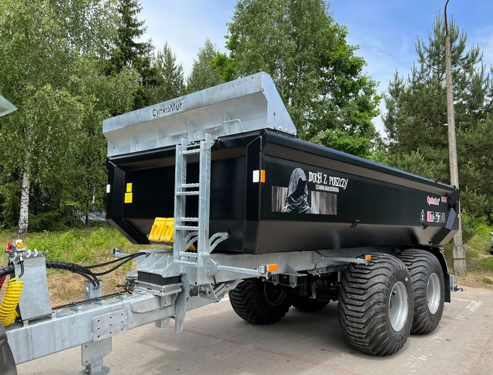 Cynkomet Sp. zo.o. Cynkomet T617/6 - Самосвальный прицеп: фото 1