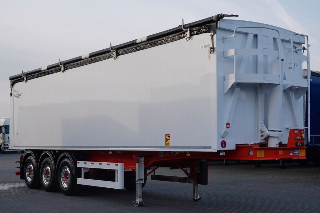 Benalu WYWROTKA 62 m3 / WAGA : 5900 KG / 2021 ROK - Тентованный полуприцеп: фото 1 Benalu WYWROTKA 62 m3 / WAGA : 5900 KG / 2021 ROK - Тентованный полуприцеп: фото 1