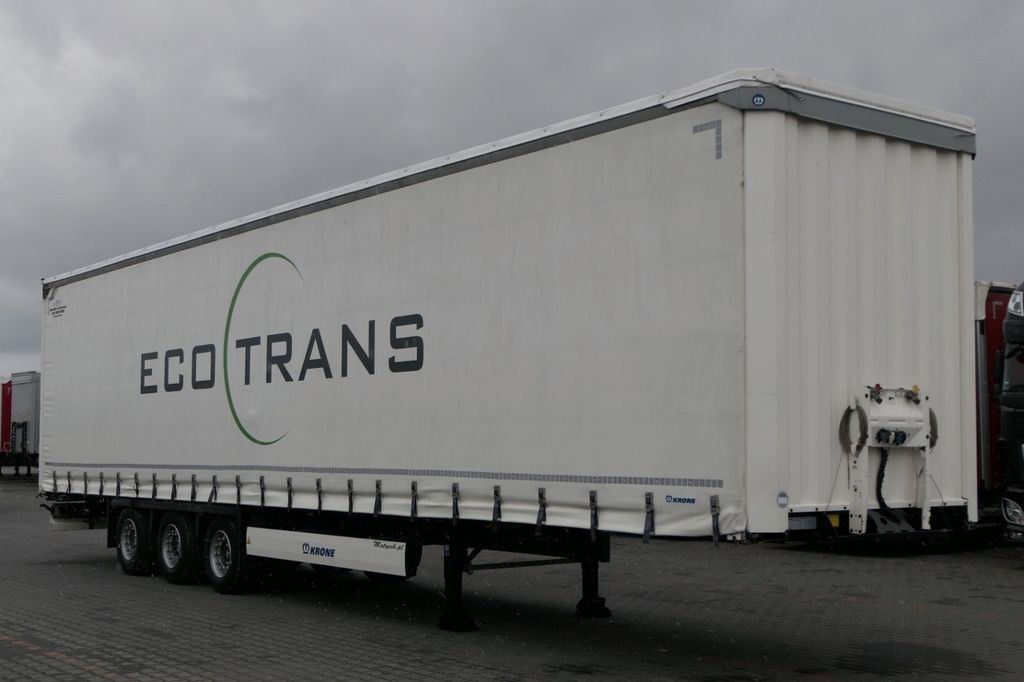 Kögel FIRANKA / MEGA / DACH PODNOSZONY / OŚ PODNOSZONA  - Тентованный полуприцеп: фото 1