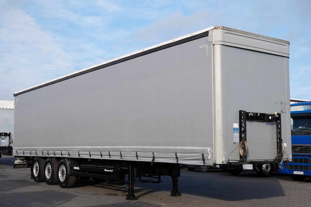 Kögel FIRANKA STANDARD / OPONY 100 % / MAŁO UŻYWANA /  - Тентованный полуприцеп: фото 1