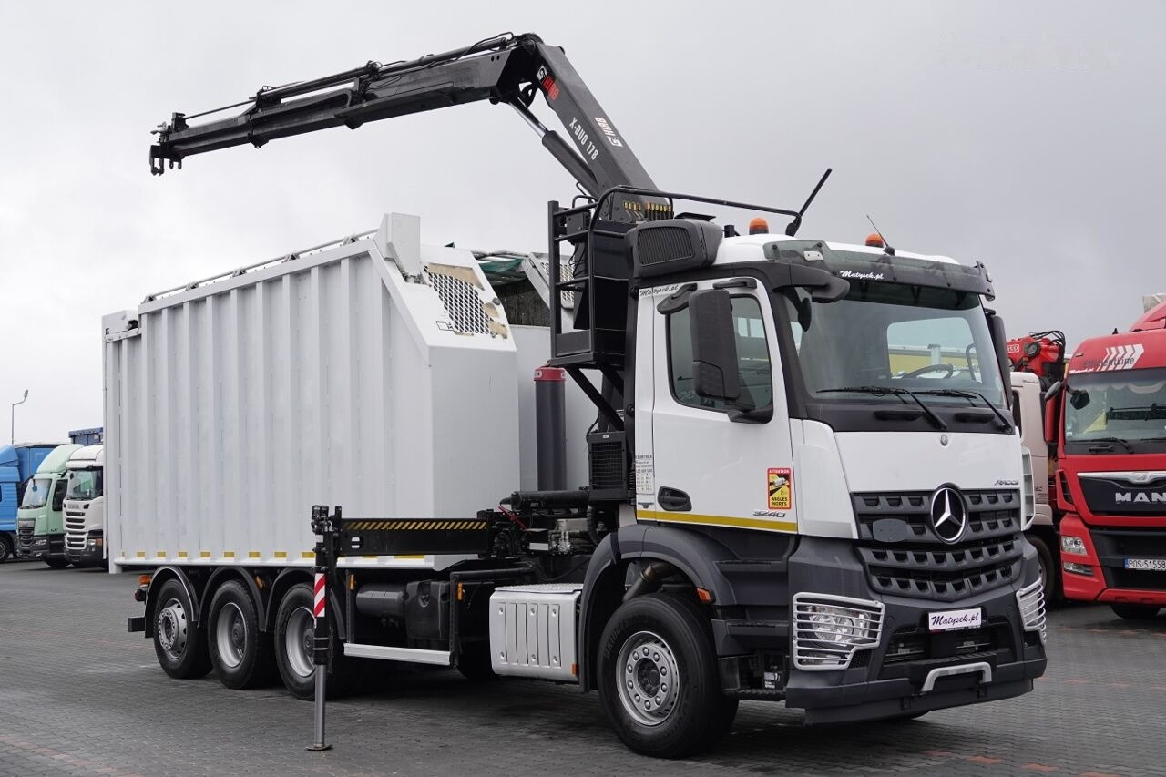 Коммунальная/ Специальная техника, Грузовик Volvo AROCS 3240 / 8X4 / TRIDEM / WYWROTKA + HDS HIAB X-DUO 178 E-2 /: фото 1 Коммунальная/ Специальная техника, Грузовик Volvo AROCS 3240 / 8X4 / TRIDEM / WYWROTKA + HDS HIAB X-DUO 178 E-2 /: фото 1