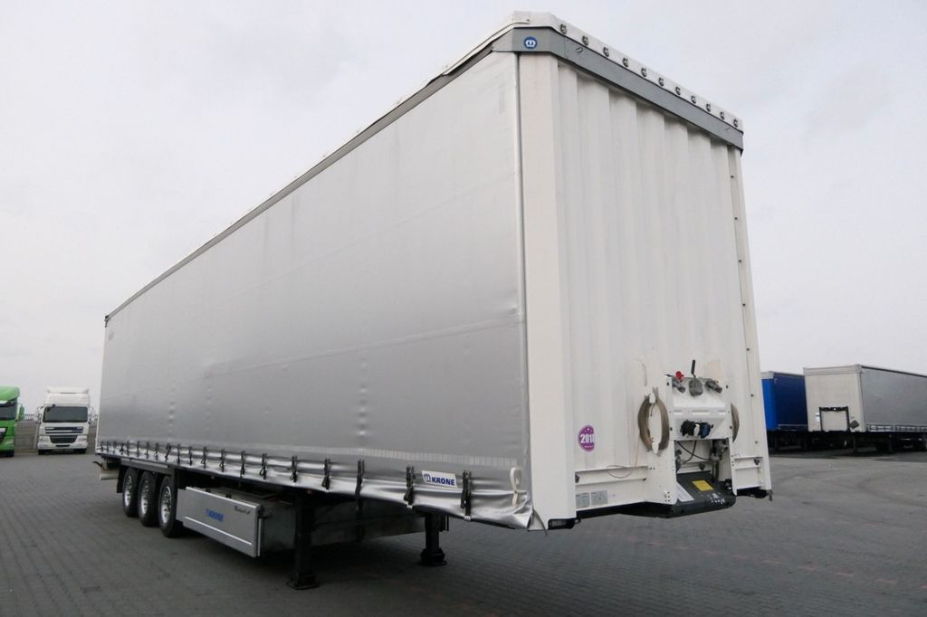 Krone CURTAINSIDER/MEGA/PALLET BOX/LIFTED ROOF & AXLE/  в лизинг Krone CURTAINSIDER/MEGA/PALLET BOX/LIFTED ROOF & AXLE/: фото 8