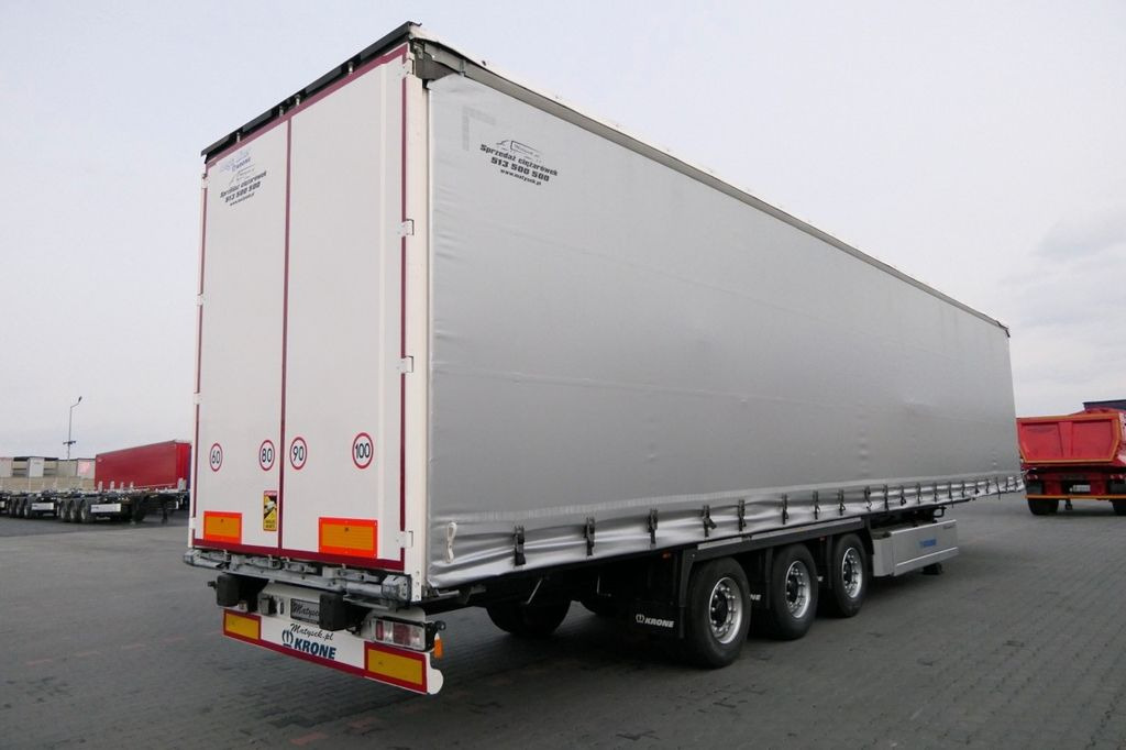 Krone CURTAINSIDER/MEGA/PALLET BOX/LIFTED ROOF & AXLE/  в лизинг Krone CURTAINSIDER/MEGA/PALLET BOX/LIFTED ROOF & AXLE/: фото 6