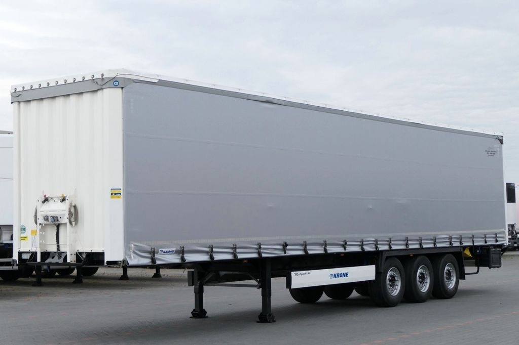 Krone CURTAINSIDER /STANDARD/LIFT ROOF & AXLE - Тентованный полуприцеп: фото 1 Krone CURTAINSIDER /STANDARD/LIFT ROOF & AXLE - Тентованный полуприцеп: фото 1