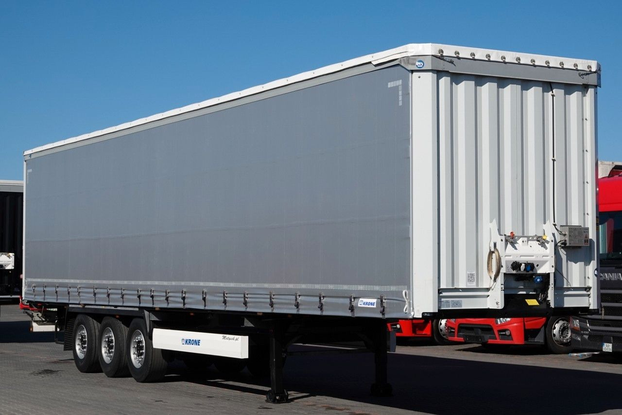 Krone FIRANKA / STANDARD / OŚ POSNOSZONA / DACH POMPOW - Тентованный полуприцеп: фото 1 Krone FIRANKA / STANDARD / OŚ POSNOSZONA / DACH POMPOW - Тентованный полуприцеп: фото 1