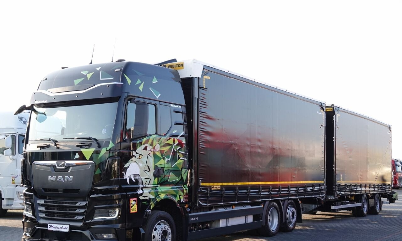 Тентованный грузовик MAN MAN TGX 26.470 / XXL / ZESTAW TANDEM PRZEJAZDOWY / 120 M3 / ZAWIESIE TGX 26.470 / XXL / ZESTAW TANDEM PRZEJAZDOWY / 120 M3 / ZAWIESIE: фото 1 Тентованный грузовик MAN MAN TGX 26.470 / XXL / ZESTAW TANDEM PRZEJAZDOWY / 120 M3 / ZAWIESIE TGX 26.470 / XXL / ZESTAW TANDEM PRZEJAZDOWY / 120 M3 / ZAWIESIE: фото 1