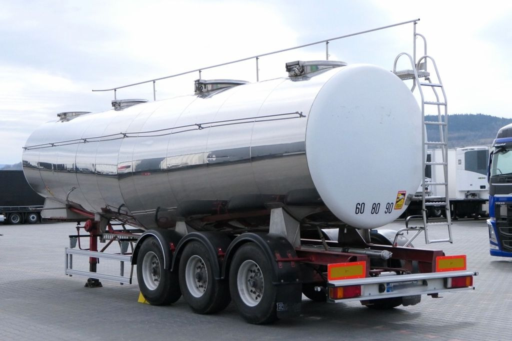 Menci ETA / FOOD LIQUID TANK TRAILER/32000 L/ 4 CHAMBE - Полуприцеп-цистерна: фото 5 Menci ETA / FOOD LIQUID TANK TRAILER/32000 L/ 4 CHAMBE - Полуприцеп-цистерна: фото 5