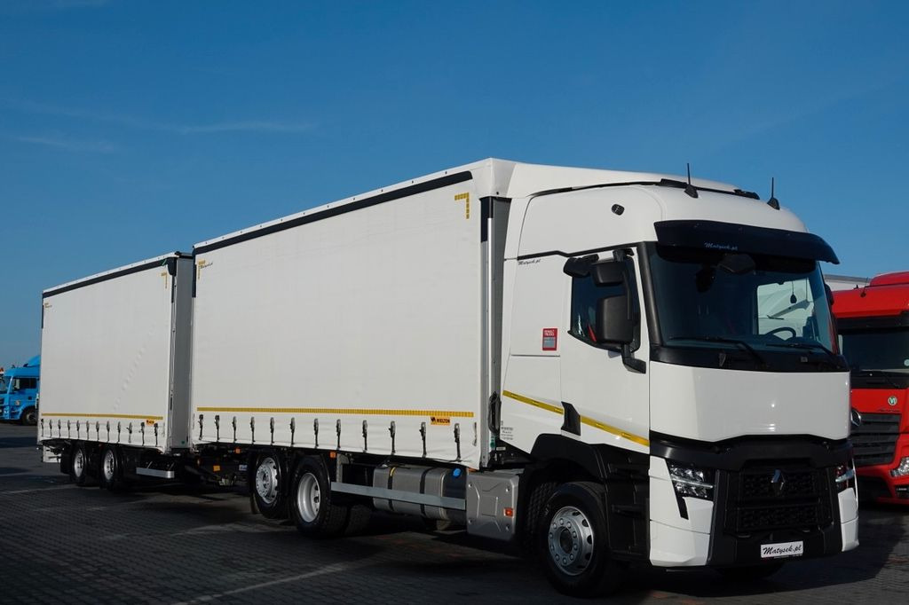 Renault T 440 / 13 LITROWA / ZESTAW TANDEM PRZEJAZDOWY - Тентованный грузовик: фото 1 Renault T 440 / 13 LITROWA / ZESTAW TANDEM PRZEJAZDOWY - Тентованный грузовик: фото 1