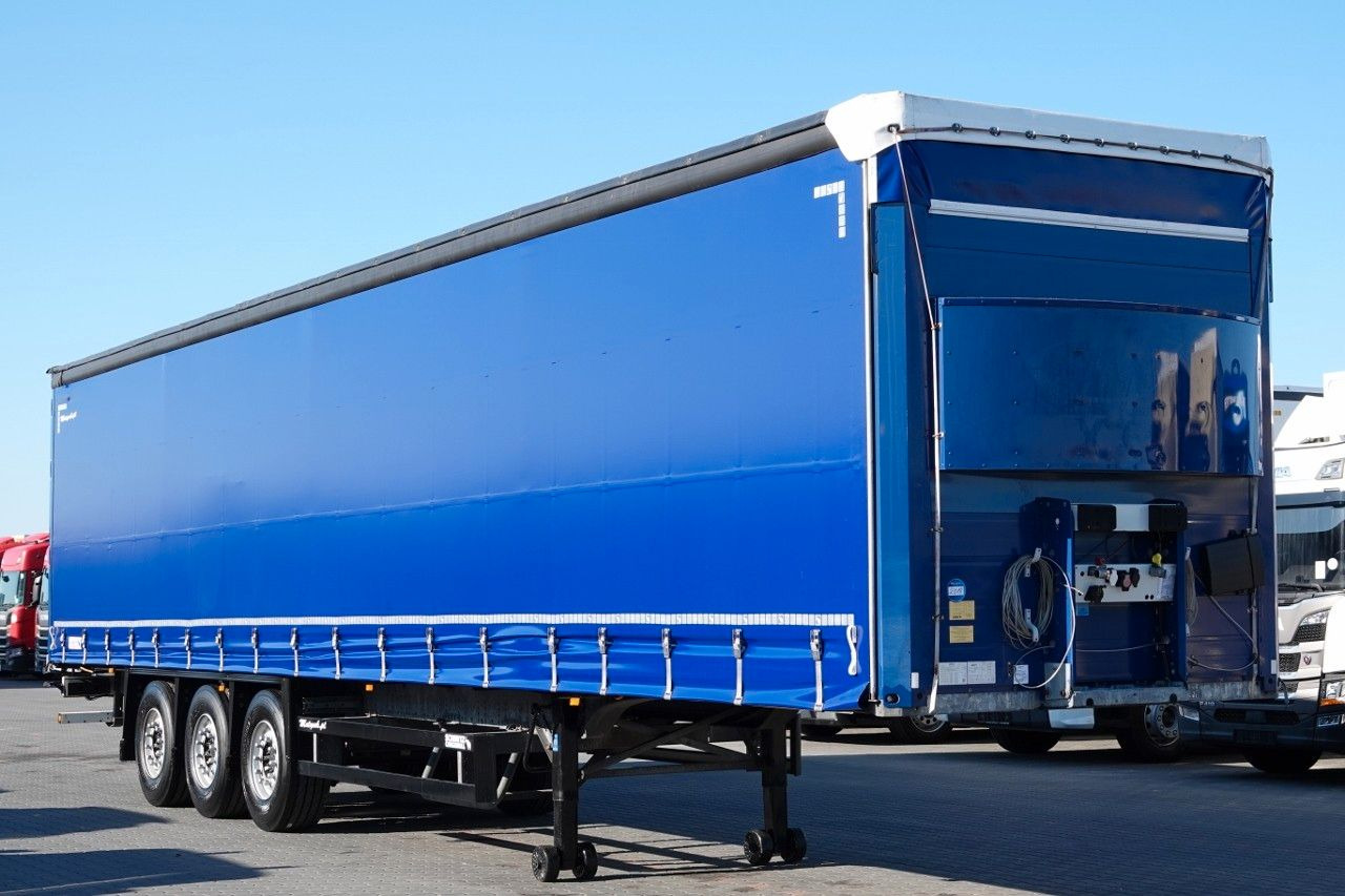 Schmitz Cargobull FIRANKA / STANDARD / OPONY 100% / MAŁO UŻYWANA - Тентованный полуприцеп: фото 1 Schmitz Cargobull FIRANKA / STANDARD / OPONY 100% / MAŁO UŻYWANA - Тентованный полуприцеп: фото 1