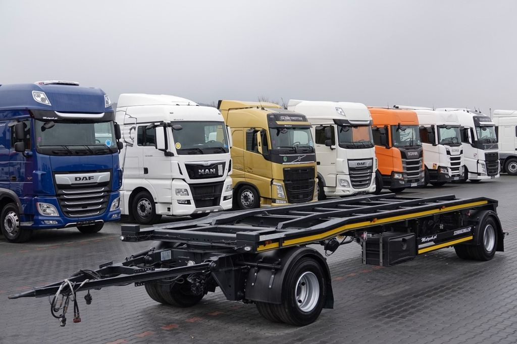 Schwarzmüller DO HAKOWCA / PRZYCZEPA DO PRZEWOZU KONTENERÓW / - Прицеп мультилифт/ Бункеровоз: фото 1 Schwarzmüller DO HAKOWCA / PRZYCZEPA DO PRZEWOZU KONTENERÓW / - Прицеп мультилифт/ Бункеровоз: фото 1