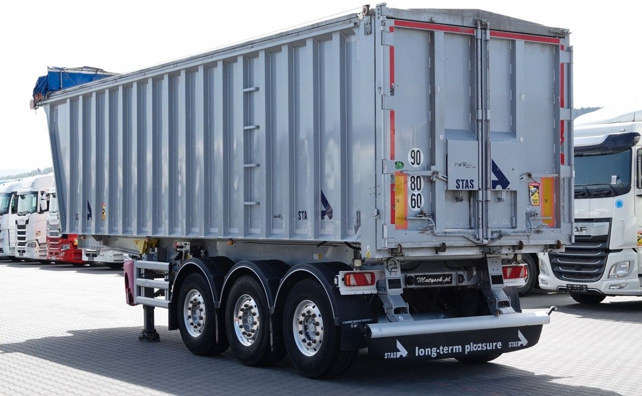 Stas WYWROTKA 43 m3 / ALUMINIOWA / OŚ PODNOSZONA / - Самосвальный полуприцеп: фото 3 Stas WYWROTKA 43 m3 / ALUMINIOWA / OŚ PODNOSZONA / - Самосвальный полуприцеп: фото 3