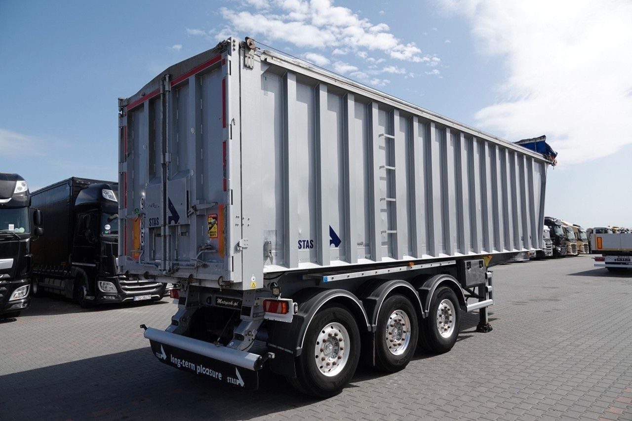 Stas WYWROTKA 43 m3 / ALUMINIOWA / OŚ PODNOSZONA / - Самосвальный полуприцеп: фото 4 Stas WYWROTKA 43 m3 / ALUMINIOWA / OŚ PODNOSZONA / - Самосвальный полуприцеп: фото 4