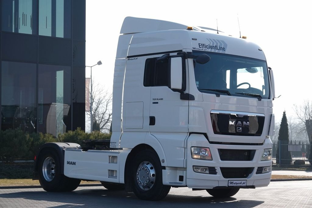 MAN TGX 18.480 / RETARDER / HYDRAULIKA / ALUSY / OPO  - Тягач: фото 1