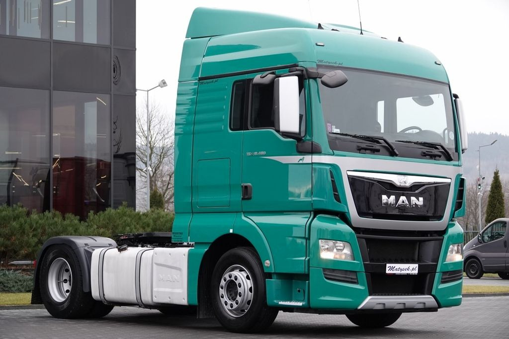 MAN TGX 18.480 / RETARDER / OPONY 100 % / EURO 6  - Тягач: фото 1
