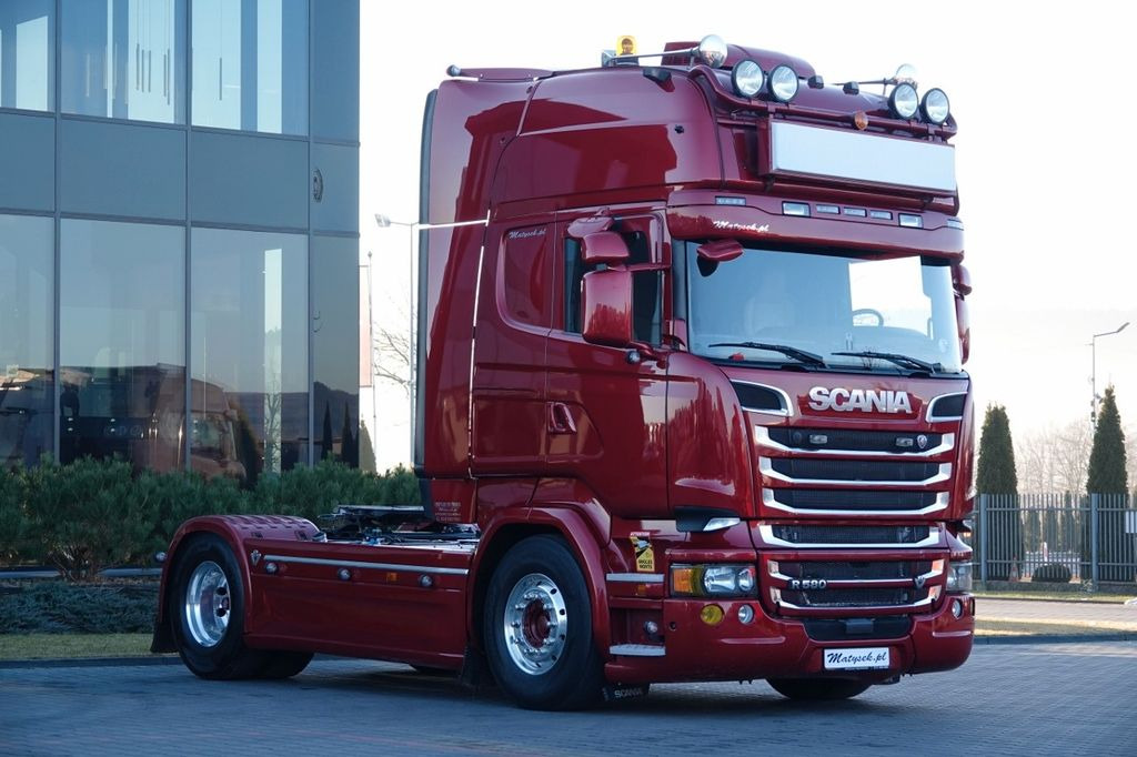 Scania R 580 / V8 / RETARDER / FULL AIRMATIC  / I-PARK  - Тягач: фото 1
