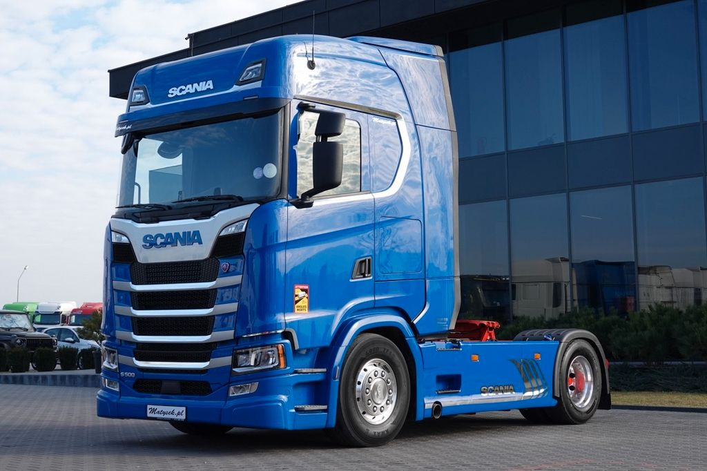 Scania S 500 / RETARDER /I-PARK COOL / ALUFELGI / OPONY - Тягач: фото 1 Scania S 500 / RETARDER /I-PARK COOL / ALUFELGI / OPONY - Тягач: фото 1