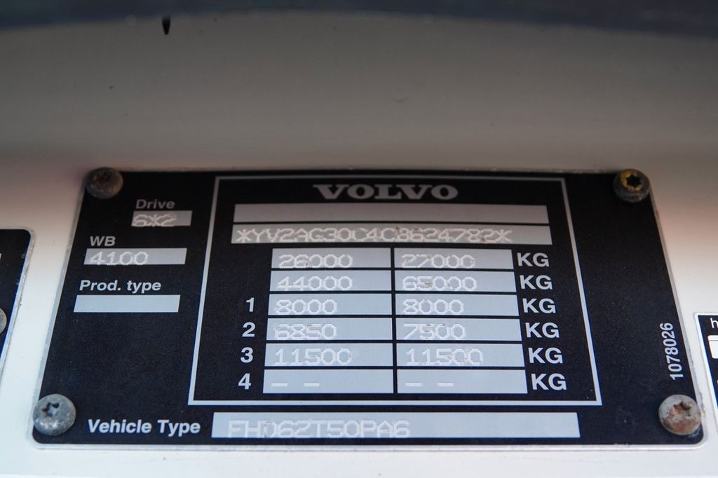 Volvo FH 500 / 6x2 / RETARDER / PEŁNY ADR / PUSHER / O  в лизинг Volvo FH 500 / 6x2 / RETARDER / PEŁNY ADR / PUSHER / O: фото 18