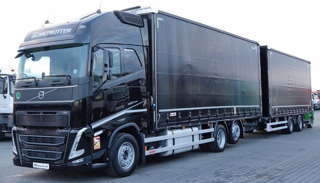 Volvo FH 460 / I-SAVE / XXL / ZESTAW TANDEM PRZEJAZDO - Тентованный грузовик: фото 1 Volvo FH 460 / I-SAVE / XXL / ZESTAW TANDEM PRZEJAZDO - Тентованный грузовик: фото 1