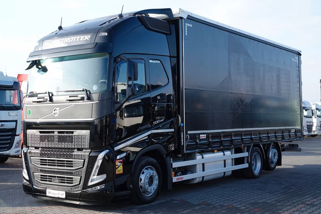 Volvo FH 500 / I-SAVE / XL / ZESTAW TANDEM PRZEJAZDOWY  - Тентованный грузовик: фото 1