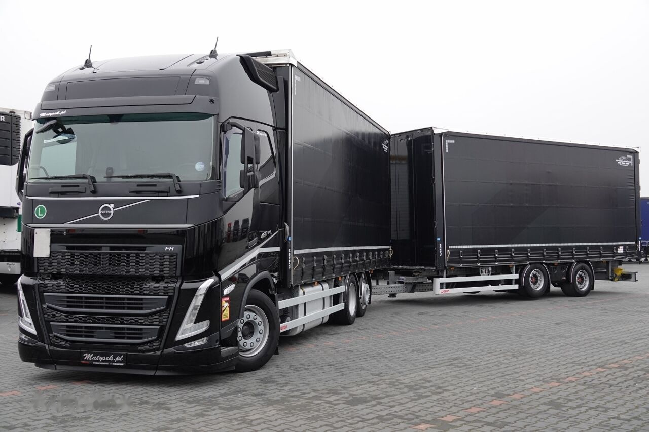 Тентованный грузовик Volvo Volvo Wecon FH 460 / XXL / ZESTAW TANDEM 120 M3 / PRZEJAZDOWY / 2022 ROK / FH 460 / XXL / ZESTAW TANDEM 120 M3 / PRZEJAZDOWY / 2022 ROK /: фото 1 Тентованный грузовик Volvo Volvo Wecon FH 460 / XXL / ZESTAW TANDEM 120 M3 / PRZEJAZDOWY / 2022 ROK / FH 460 / XXL / ZESTAW TANDEM 120 M3 / PRZEJAZDOWY / 2022 ROK /: фото 1