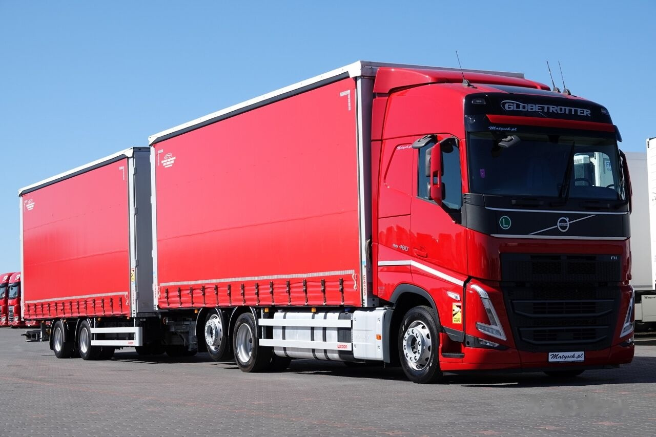 Тентованный грузовик Volvo Volvo Wecon FH 460 / ZESTAW TANDEM 120 M3 / PRZEJAZDOWY / NOWY / 2023 ROK / FH 460 / ZESTAW TANDEM 120 M3 / PRZEJAZDOWY / NOWY / 2023 ROK /: фото 1