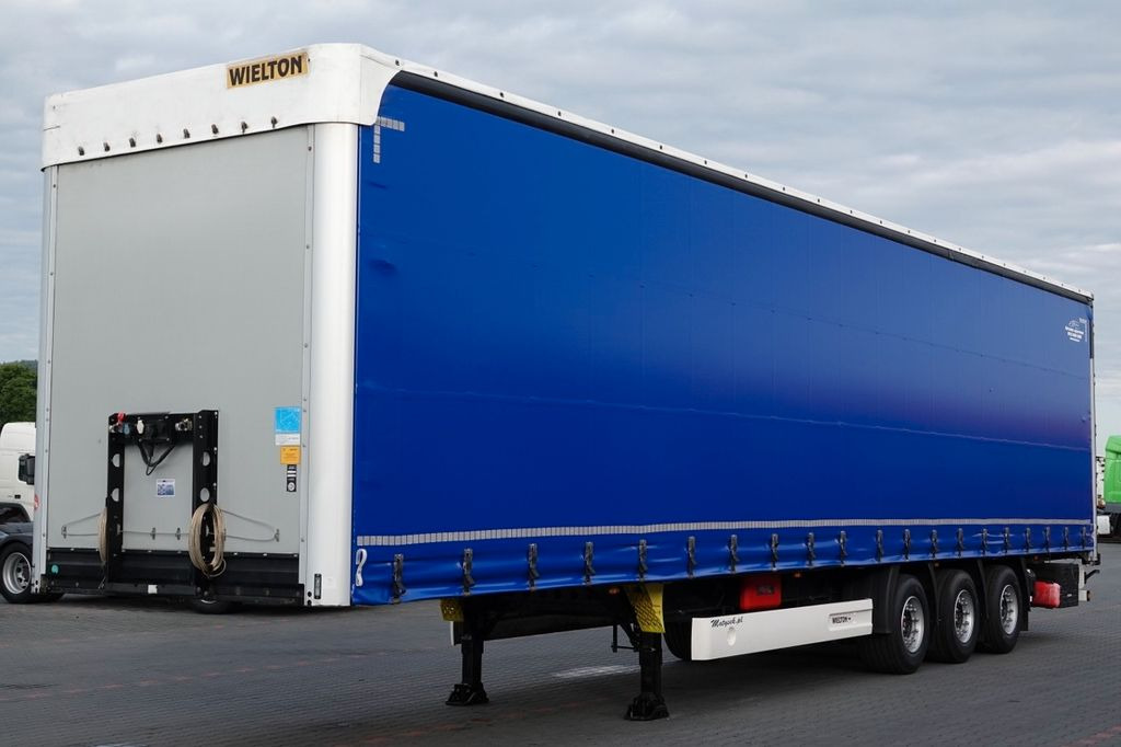 Wielton CURTAINSIDER / STANDARD /LIFTED AXLE & ROOF/BDE  - Тентованный полуприцеп: фото 1