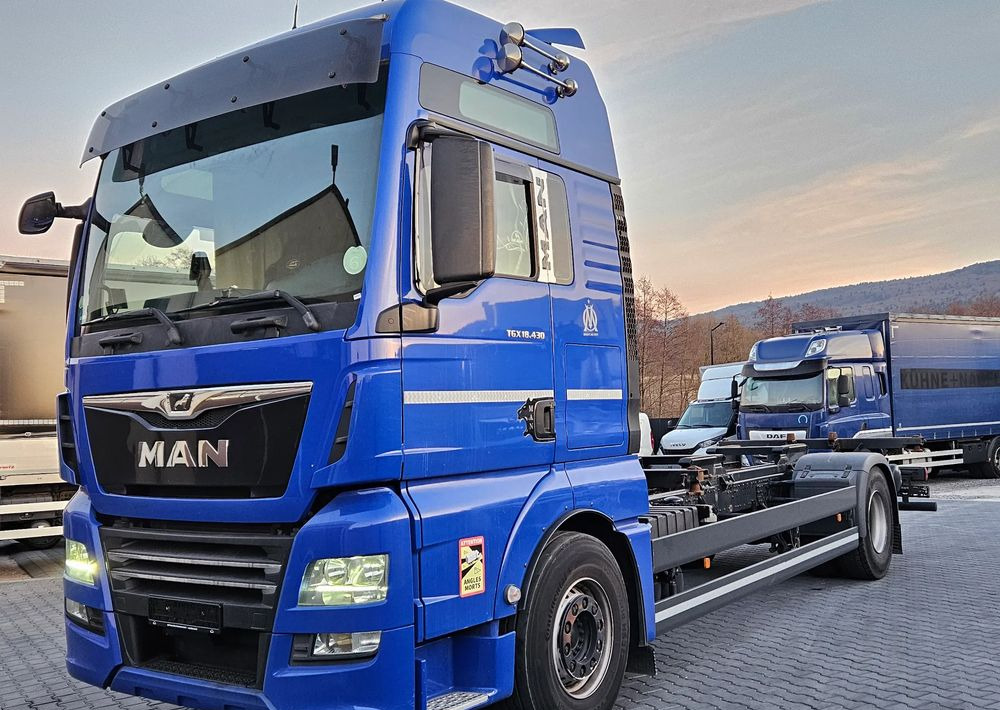 MAN TGX 18.430/SPROWADZONY/DO ŻYWCA/DO BYDŁA/2020/KLIMA POSTOJOWA/SERWISOWANY/JAK NOWY/NISKI PRZEBIEG/RAMA/BDF/E6 - Грузовик-шасси: фото 1