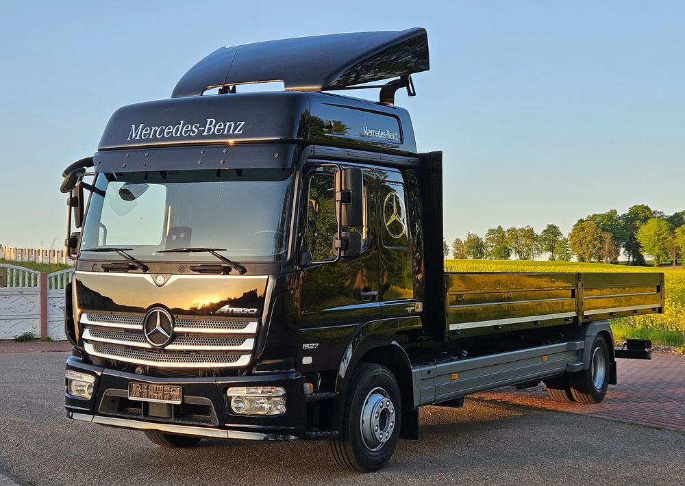 Mercedes-Benz ATEGO 1527/1530/RAMA/SKRZYNIOWY/FIRANKA/18PALET/EURO6/SPROWADZONY - Грузовик бортовой/ Платформа: фото 1 Mercedes-Benz ATEGO 1527/1530/RAMA/SKRZYNIOWY/FIRANKA/18PALET/EURO6/SPROWADZONY - Грузовик бортовой/ Платформа: фото 1