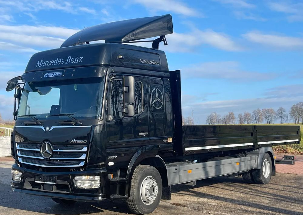 Mercedes-Benz ATEGO 1527/1530/RAMA/SKRZYNIOWY/FIRANKA/18PALET/EURO6/SPROWADZONY - Грузовик бортовой/ Платформа: фото 1 Mercedes-Benz ATEGO 1527/1530/RAMA/SKRZYNIOWY/FIRANKA/18PALET/EURO6/SPROWADZONY - Грузовик бортовой/ Платформа: фото 1