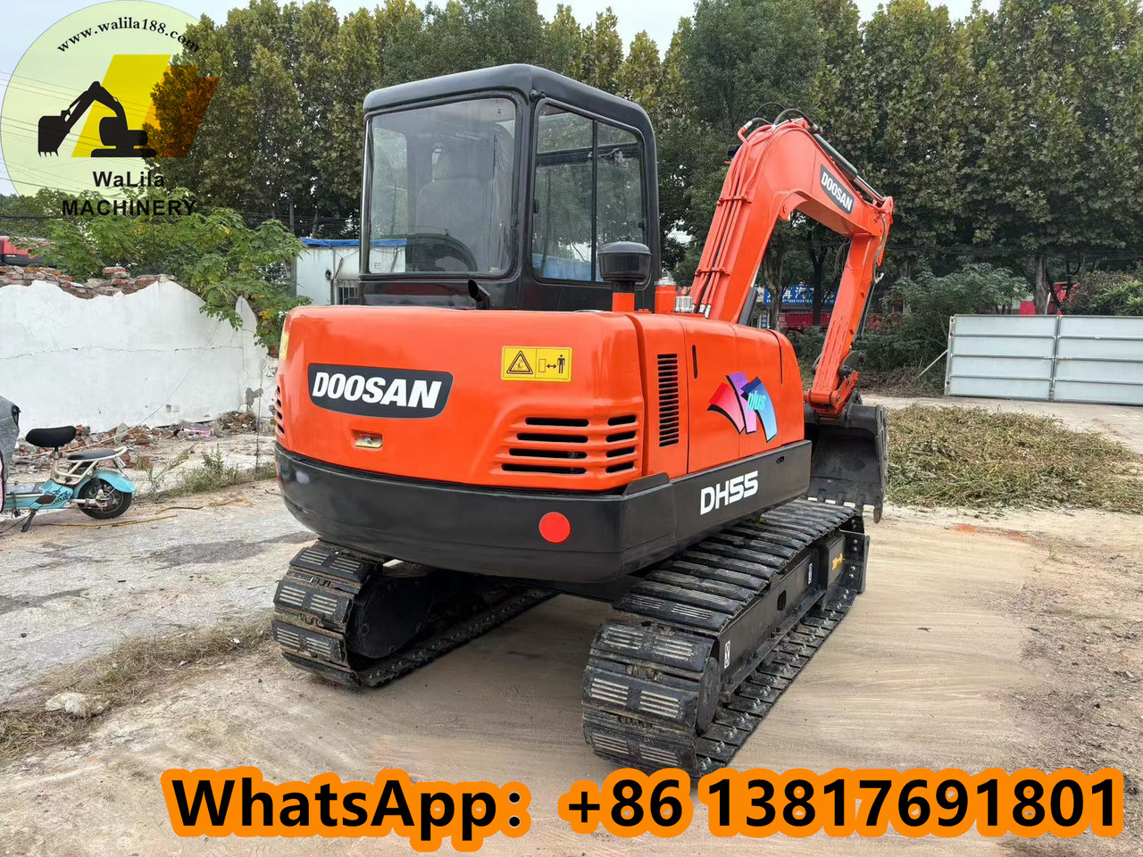 Doosan DH 55-7 DH55 [ Copy ] в лизинг Doosan DH 55-7 DH55 [ Copy ]: фото 10