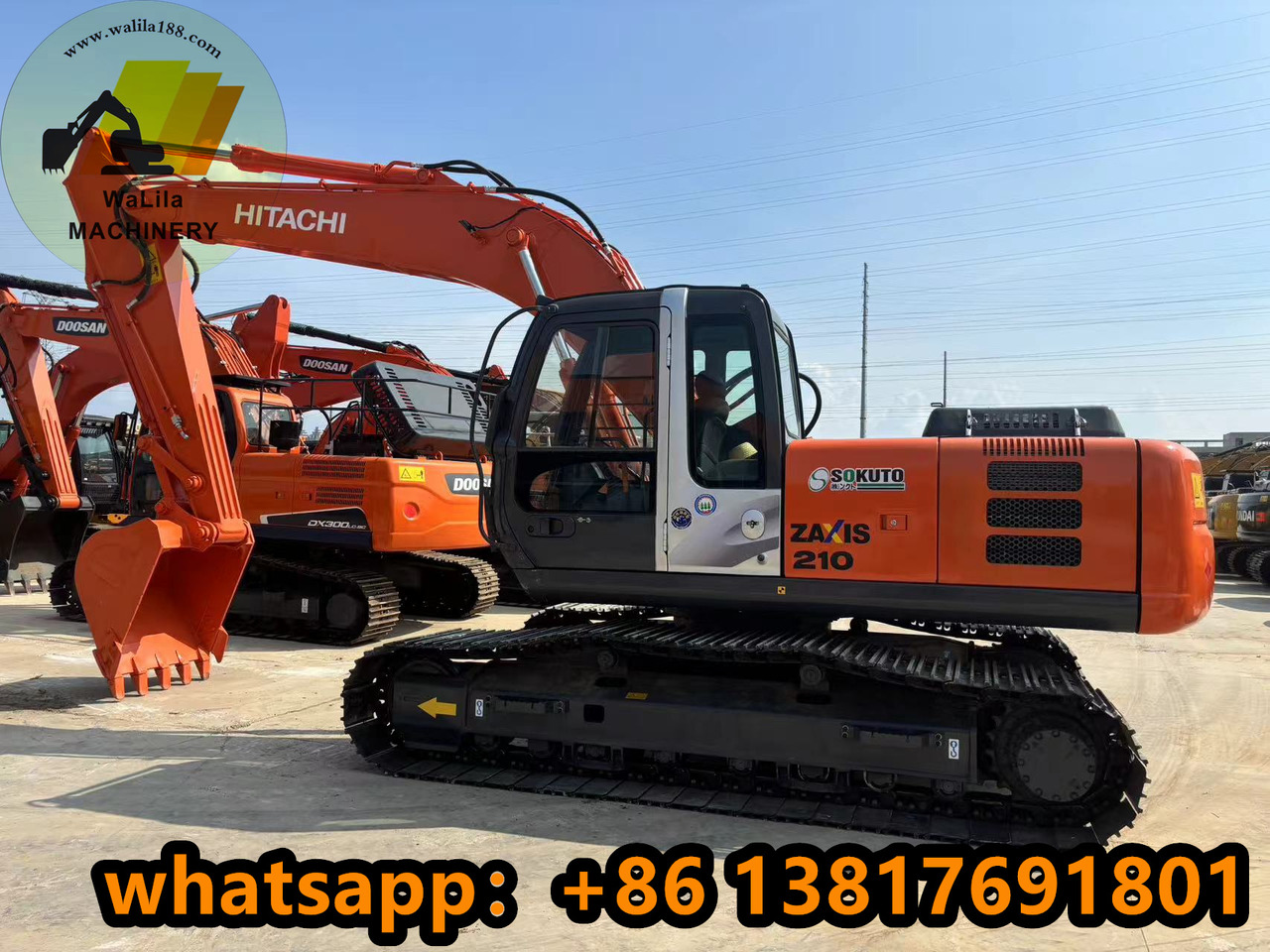 HITACHI Hitachi 210-3G Direct Injection Excavator - Гусеничный экскаватор: фото 1 HITACHI Hitachi 210-3G Direct Injection Excavator - Гусеничный экскаватор: фото 1